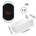 Ultrasonic Electronic Insect Repellent And Mouse Repellent Household Insect Repellent Mini Silent Safe Plug Electric 2026 New