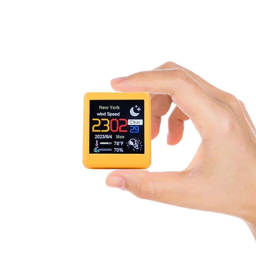 Smart Wi-Fi Weather Clock & Digital Photo Display
