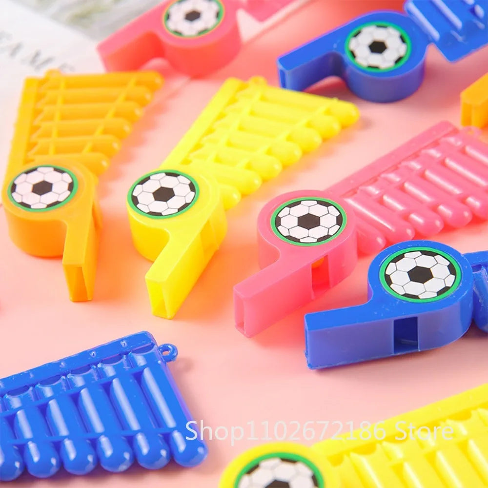 12/24/36Pcs Fun Whistle Harmonic Music Toys  Birthday Party Kindergarten Carnival Party Gifts Prize Gift Bag Treasure Box Filler