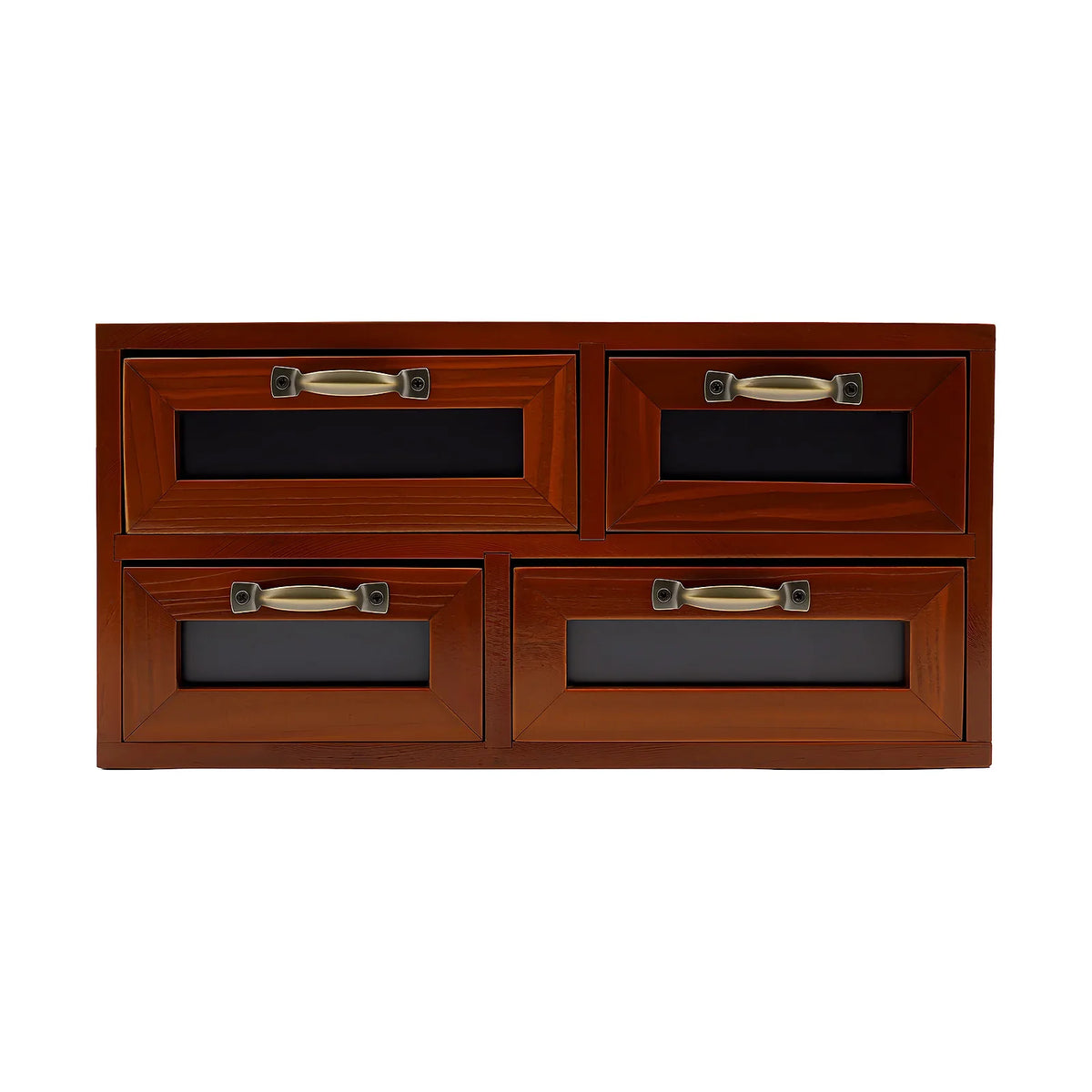 Retro Desk Organizer With Drawers, Wooden Desktop Storage Cabinet, Storage Box For Craftsmen To Organize Sewing Pins, Buttons