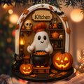 Halloween Acrylic Ghost Hanging Ornament, 6 Designs
