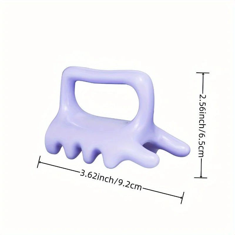 Handheld Face and Body Massager, Neck Shoulder Back Resin Massager, Guasha Tool, Relief Relax Body Massager - Mother's Day Gift