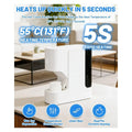ABZJ Hot Face Towel Heater Machine,55°C Constant Temperature,5-Second Warmth,Smart Voice Alerts,Towel Warmer US Plug