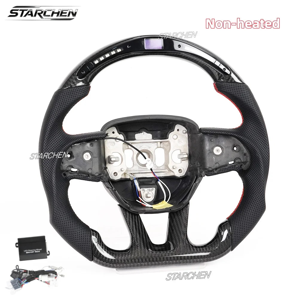 Dodge Carbon Fiber Steering Wheel, 2015–2025 Fitment Options