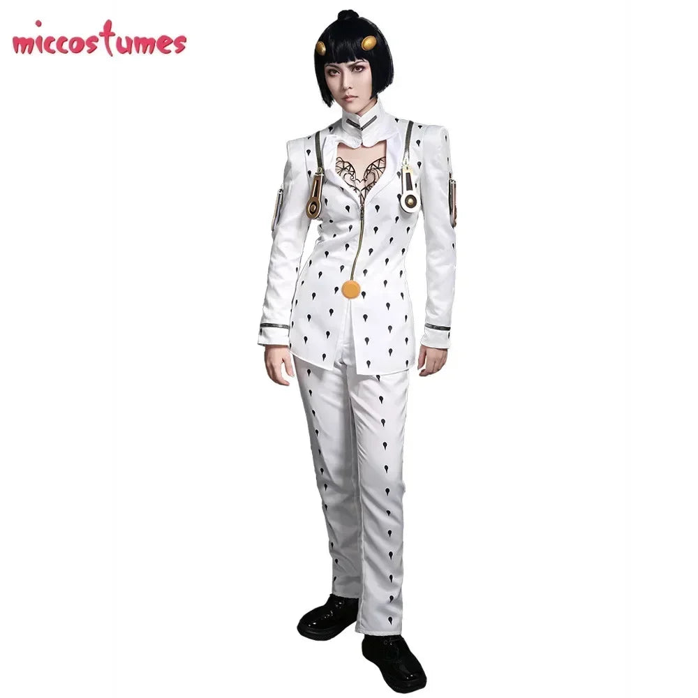 HAIKYUU Men's Golden Wind Cosplay Costume Top and Pants Full Sets for Halloween Costume