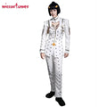 HAIKYUU Men's Golden Wind Cosplay Costume Top and Pants Full Sets for Halloween Costume