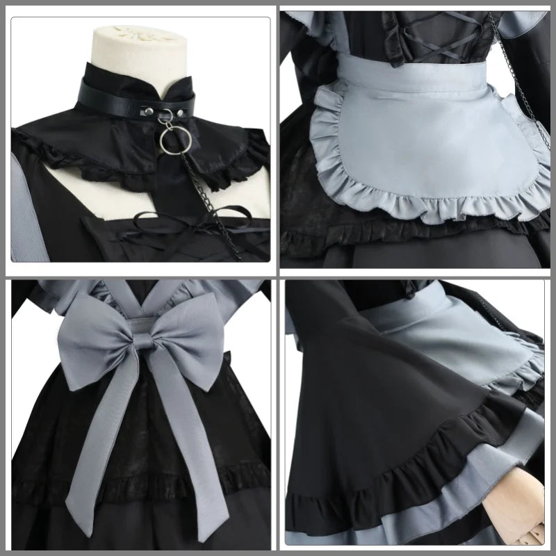 Marin Kitagawa Cosplay Costume Shizuku Kuroe Dress My Dress-Up Darling Anime Halloween Christmas Carnival Suit Role Play Uniform