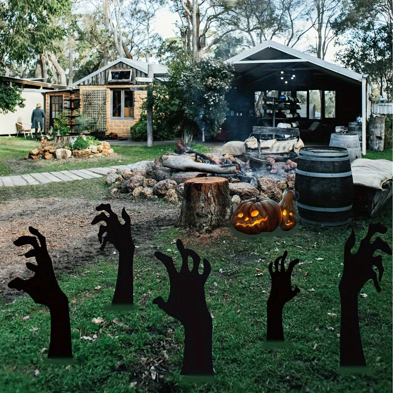 Halloween Hand Lawn Stake Decoration