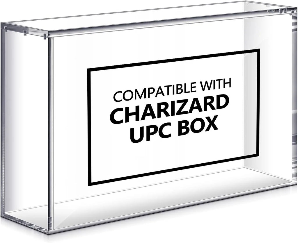 Acrylic UPC Display Case with Magnetic Lid, UV-Resistant Protector