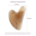 Guasha Massage Natural Stone Jade Scraper Facial Gua Sha SPA  Neck Massager for Face Lifting Wrinkle Remover Beauty Healty Tool