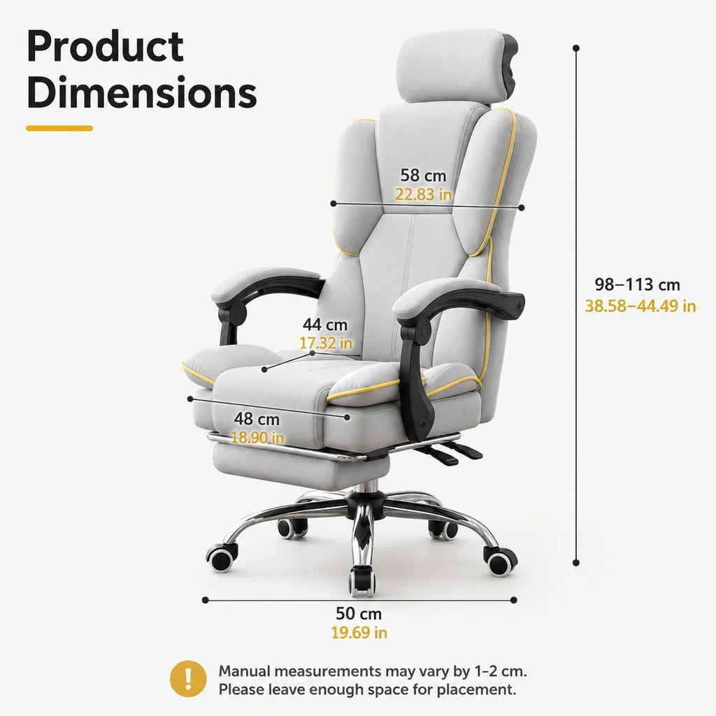 AOLIVIYA Gaming Chair Gamer Computer Chair Office Desk Chair Reclining Ergonomic Boss Simple Comfy E Sports Seat
