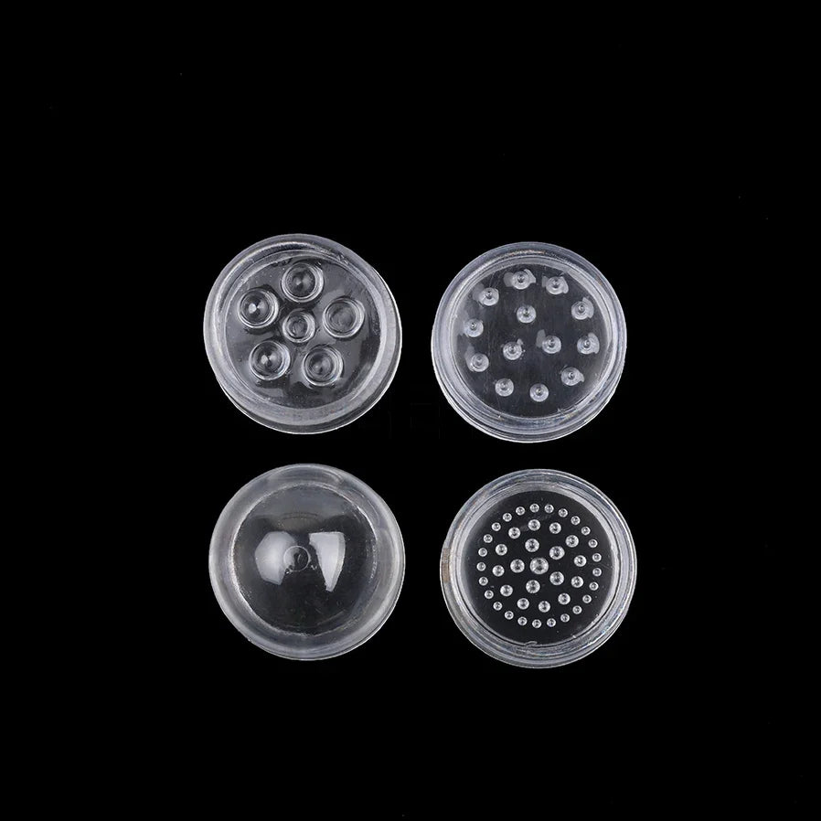 Mini Massage Pen Portable 4 Head Electric Eye Massage Instrument Tools Relax Device Lift Face Vibration Stick Health Care White