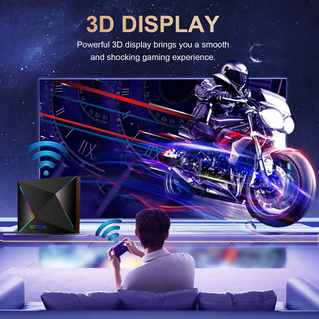 XGODY Android 14 TV Box with 8K Output, 2-4GB RAM Options