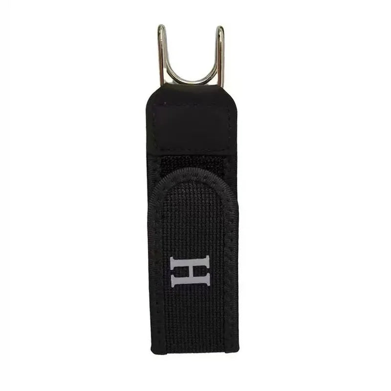 Adjustable Elastic Waistband Buckle with Magic Tape & Metal Hooks