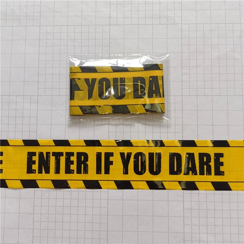 Halloween Caution Tape Warning Decoration