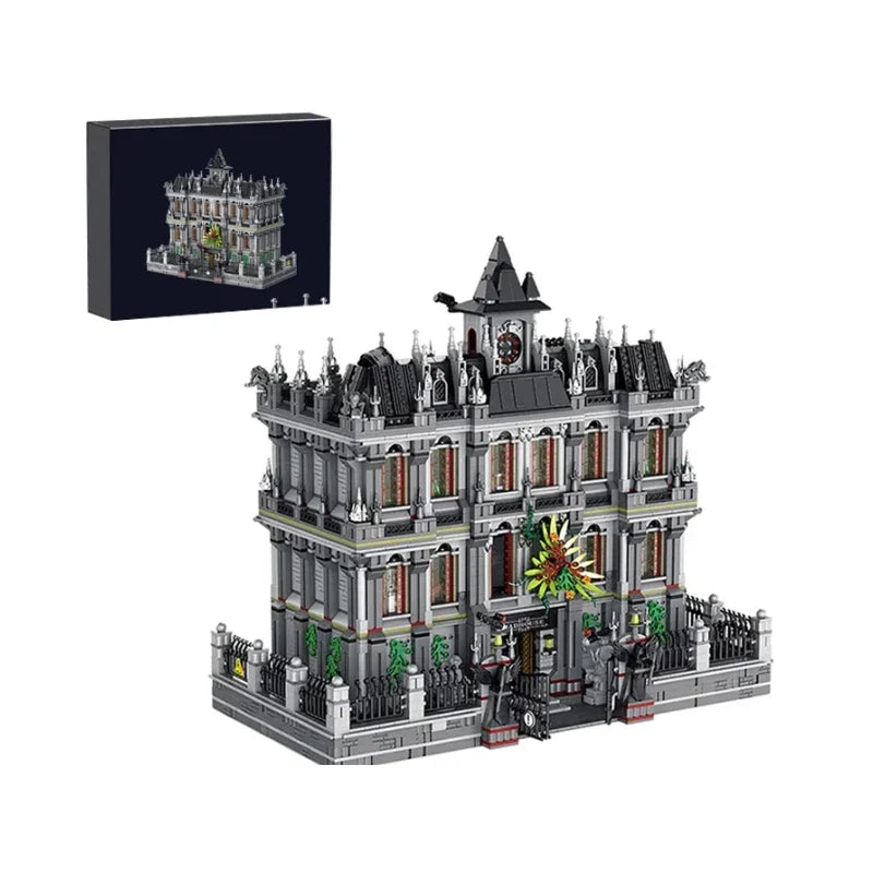 7527-Piece Gothic Psychiatric Hospital Model