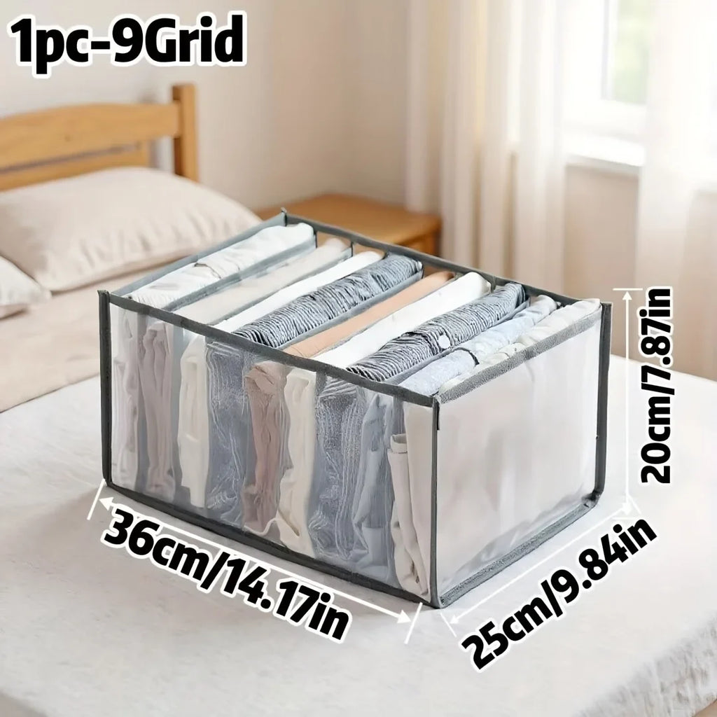 Jeans Organization Storage Box Closet Organizer Clothing Organization System Drawer Organizers Cabinet Pants Storage Organizer