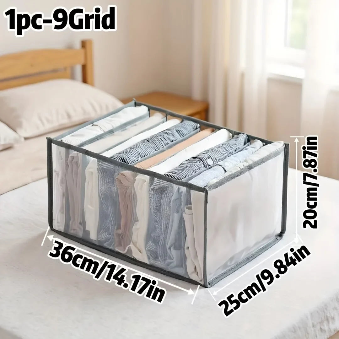 Jeans Organization Storage Box Closet Organizer Clothing Organization System Drawer Organizers Cabinet Pants Storage Organizer