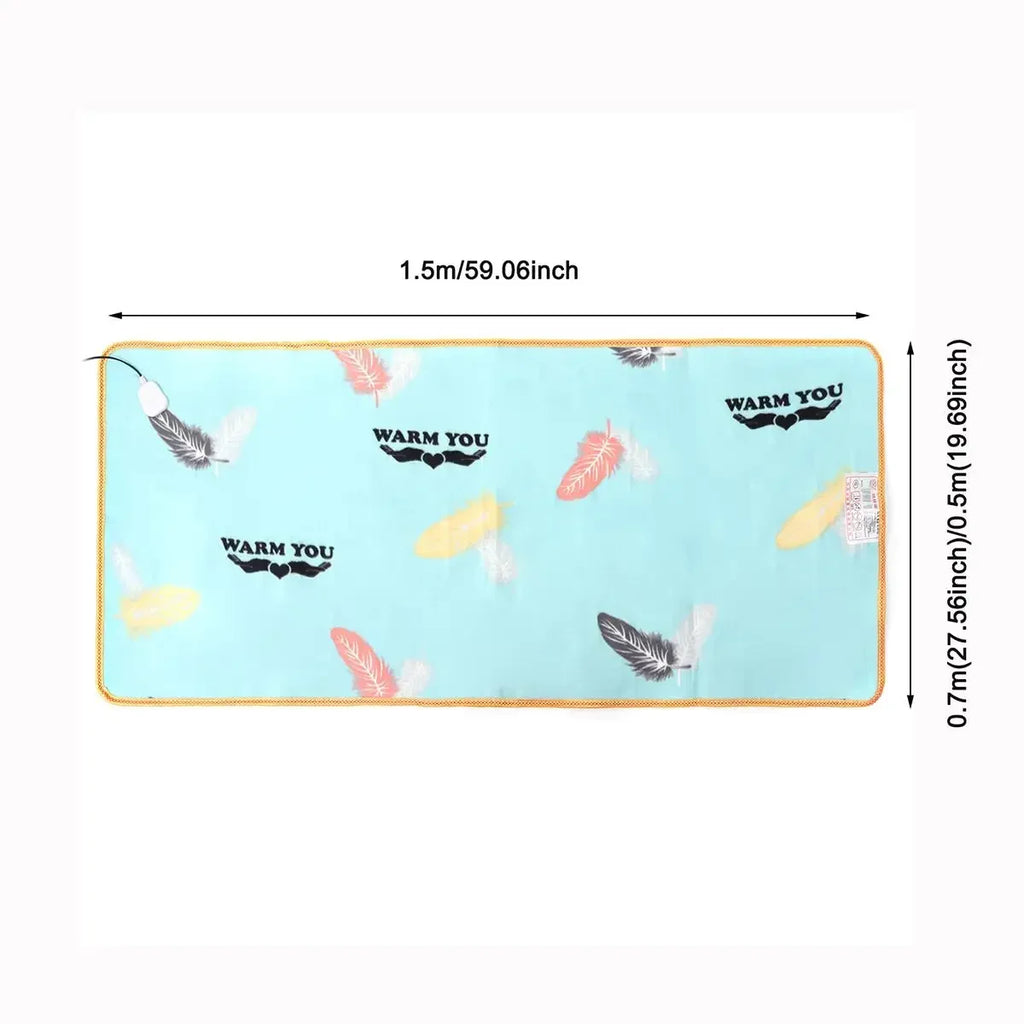 Electric Heating Blanket 12V/24V Comfortable Electric Blanket Thicker Heater Winter Warmer Body Heated Blanket Thermostat