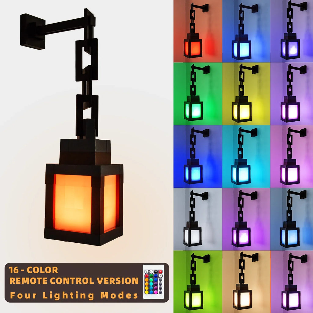 Pixel Style 16-Color Rechargeable Lantern