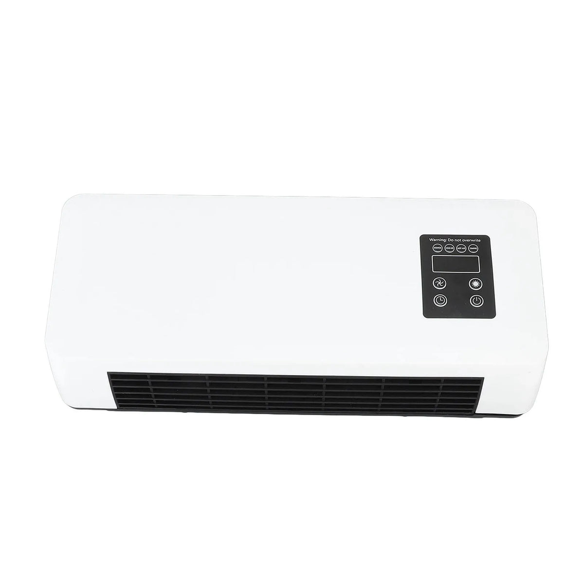 Wall Mounted Room Heater Waterproof Quick Heating Towel Drying Rack Space Saving Electric Wall Heater 1500W for Living Room