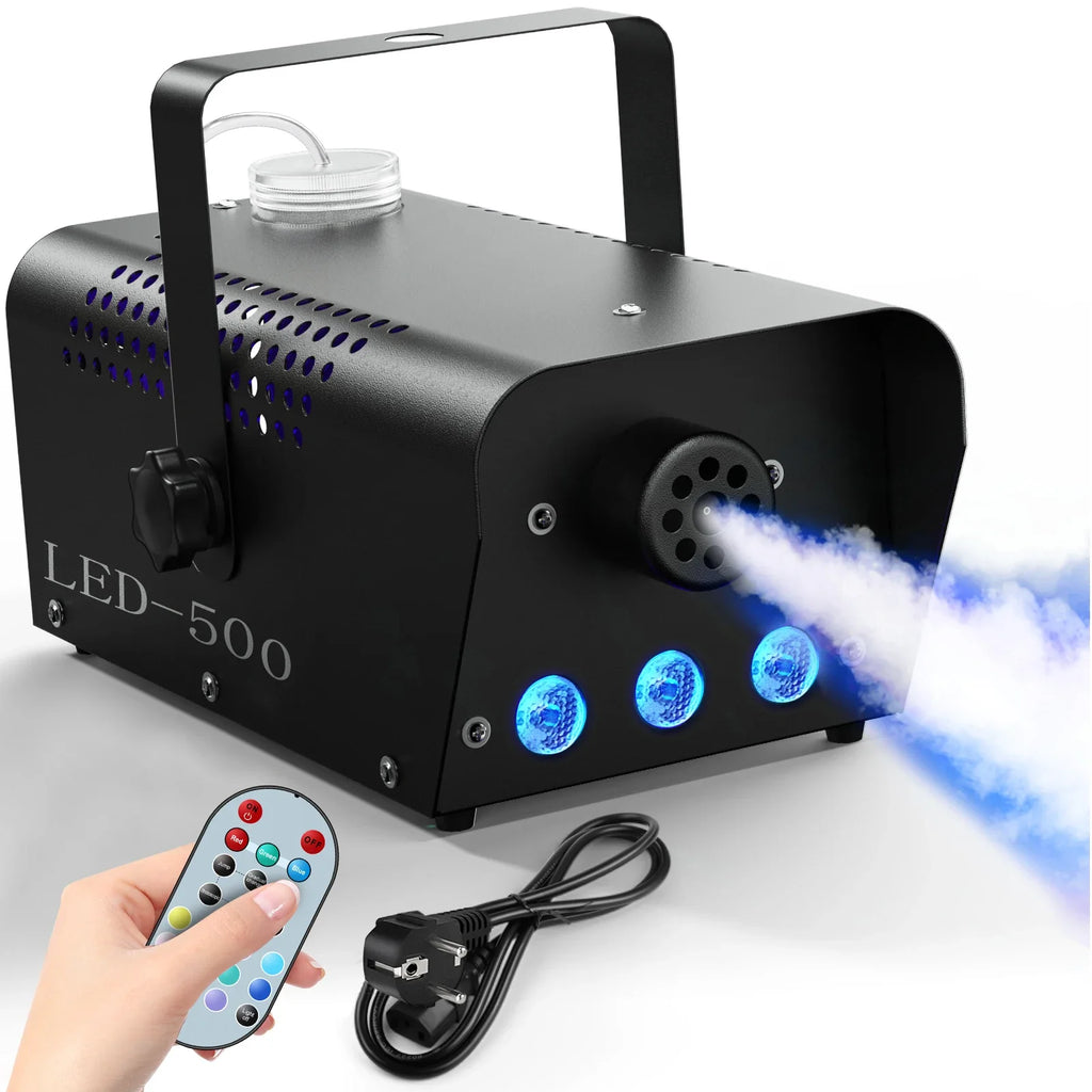 U’King 500W RGB Fog Machine with Remote Control