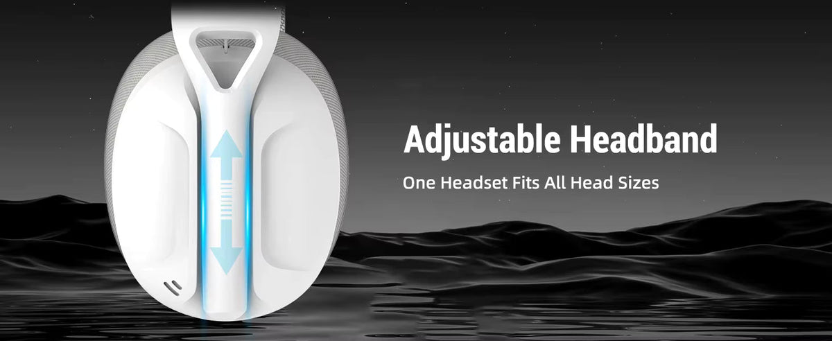 Attack Shark L80 Gaming Headset, Wireless and Wired