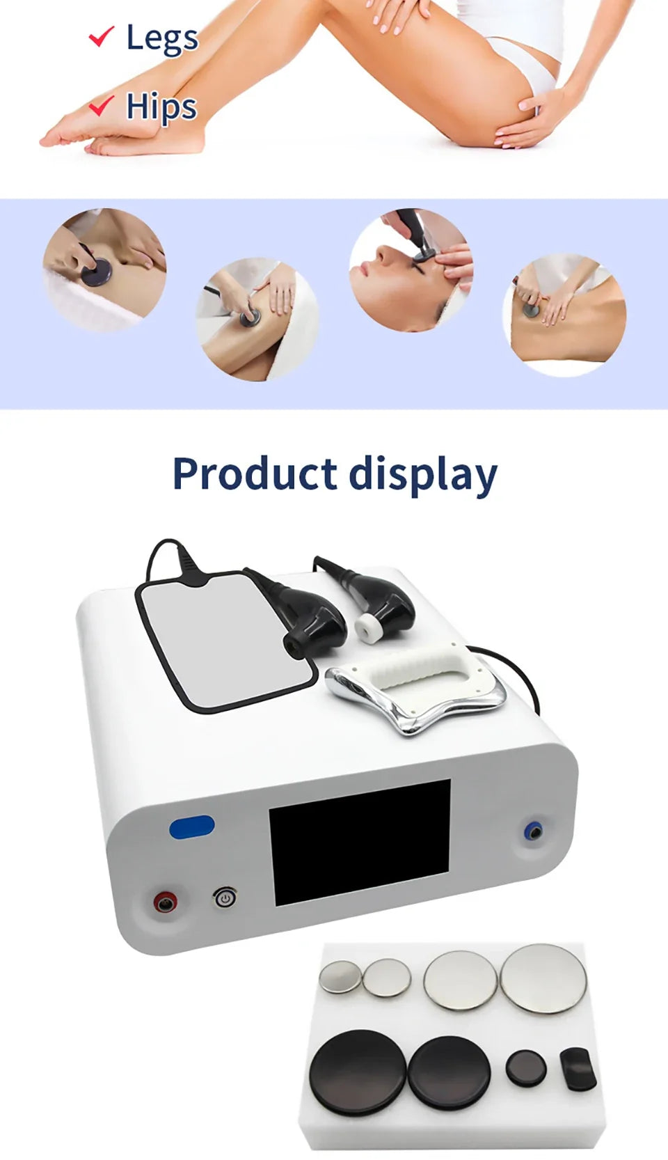 KUANYEW GY-40K-RF-M04 448kHz Warming and Vibration Massage Device