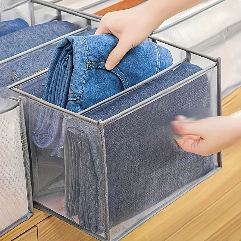 Jeans Organization Storage Box Closet Organizer Clothing Organization System Drawer Organizers Cabinet Pants Storage Organizer