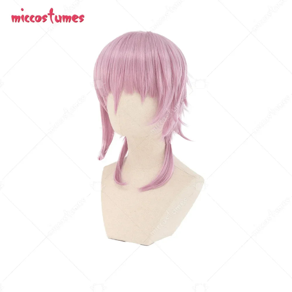 Miccostumes Synthetic Pink Cosplay Wig