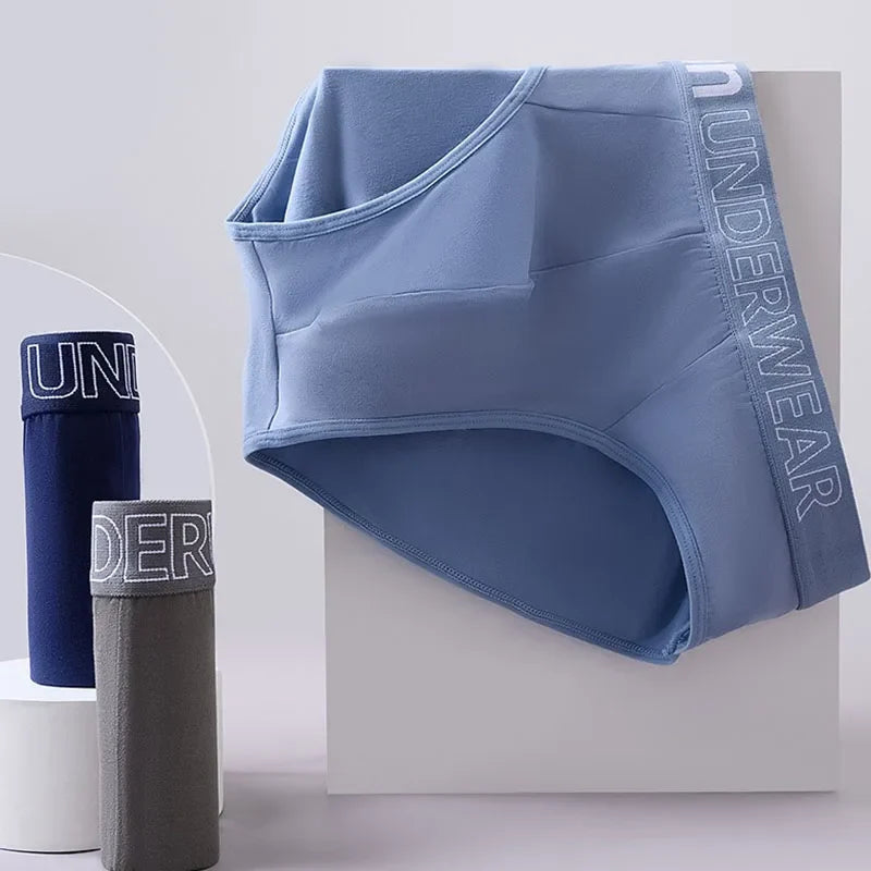 10 Pcs/Lot Men's Briefs Underwear Letter Comfortable Panties Shorts Sexy Boxer Shorts  Gifts for Man Underpants