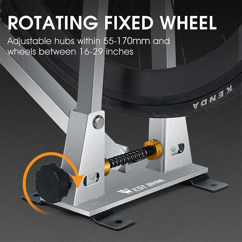 WEST BIKING Bicycle Wheel Truing Stand with Dial Indicator