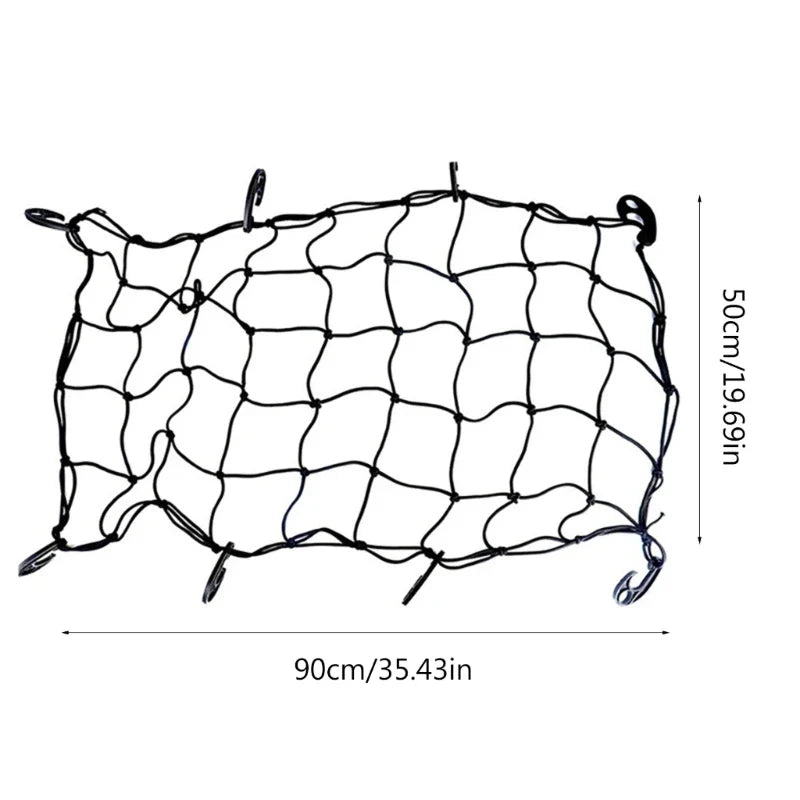 Camping Cart Luggage Net Camper Trolley Luggage Net Folding Cargo Nets Beach Cart Wagon Cart Heavy Duty Tie Rod Tools