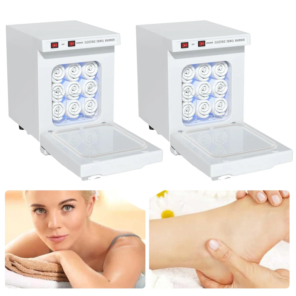 5L Mini Heated Towel Cabinet Towel Heater Electric Tower Warmer for Facials SPA Barbershop Esthetician