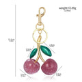 Cherry Pendant Keychain for Bags & Keys