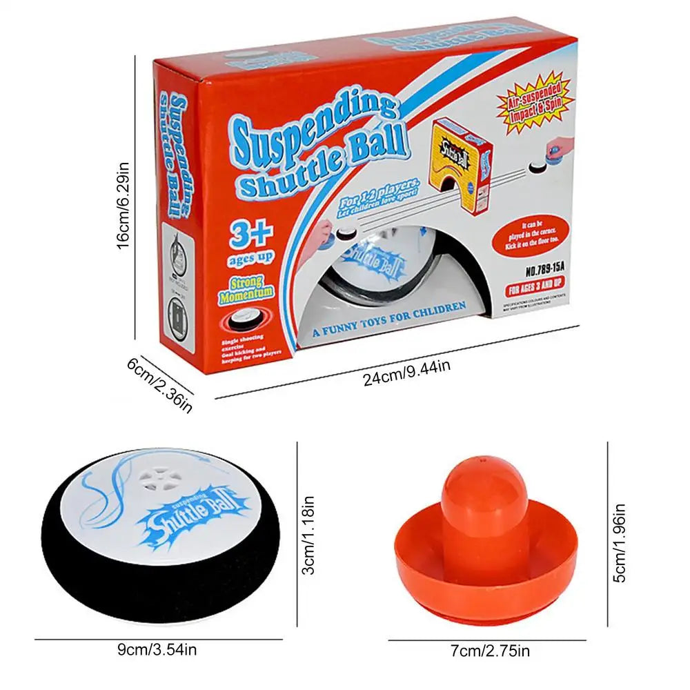Air Hockeys Hover Puck, Mini Electric Floating Game Air Hockeys Tabletop Action Game Kids potable Action Game Hockey Pucks