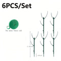 Potted Plant Support Piles Stackable Gardening Green Support Frame Climbing Vine Bonsai Fixing Rods Stakes Holder Support Racks