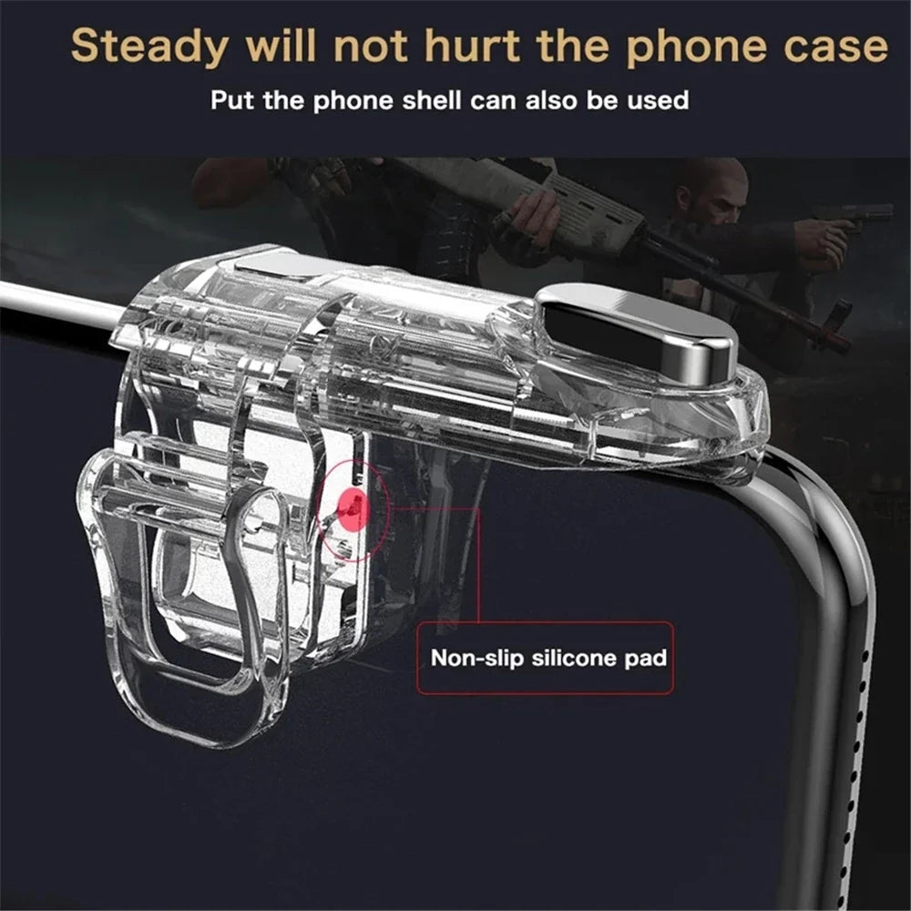 for Mobile Phone for Android phone Joystick Phone Joystick Controller Fire Buttons Gaming Gamepads L1R1 Trigger Gaming Trigger