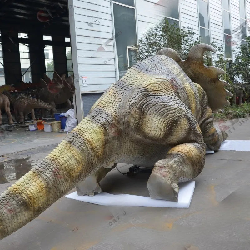 Dinosaur Theme Park Real Realistic Life Size Animatronic Dinosaur Model Robot Statue