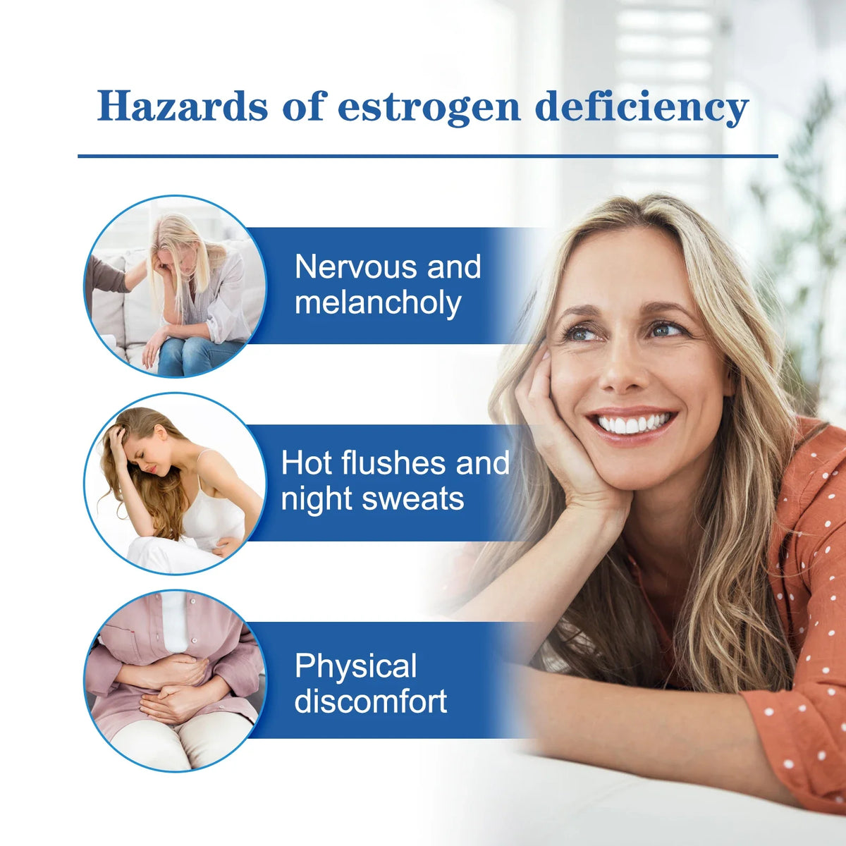 Eelhoe Menopause Balancing Cream for Women – Natural Estrogen Relief & Hormone Support Body Cream, 100ml