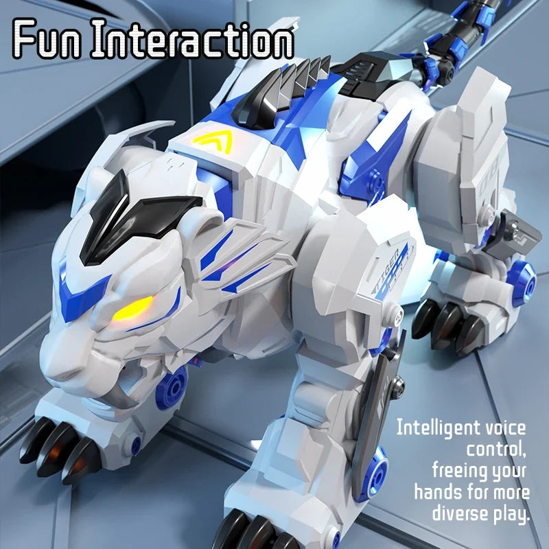 JJRC R38 RC Robot Children's Educational Toy Smart Programming Remote-Controlled Mechanical Tiger Sensory Bionic Dancing Robot