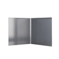 Stainless Steel Oil Splatter Guard Windproof Foldable Anti Splatter Shield 2 Sheet Silver Splash Proof Baffle Gas Stove