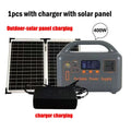 500W 220V Portable Power Station Solar Generator 461Wh 36Ah Large Capacity LiFePO4 Power Bank for Camping RV Emergency Energy