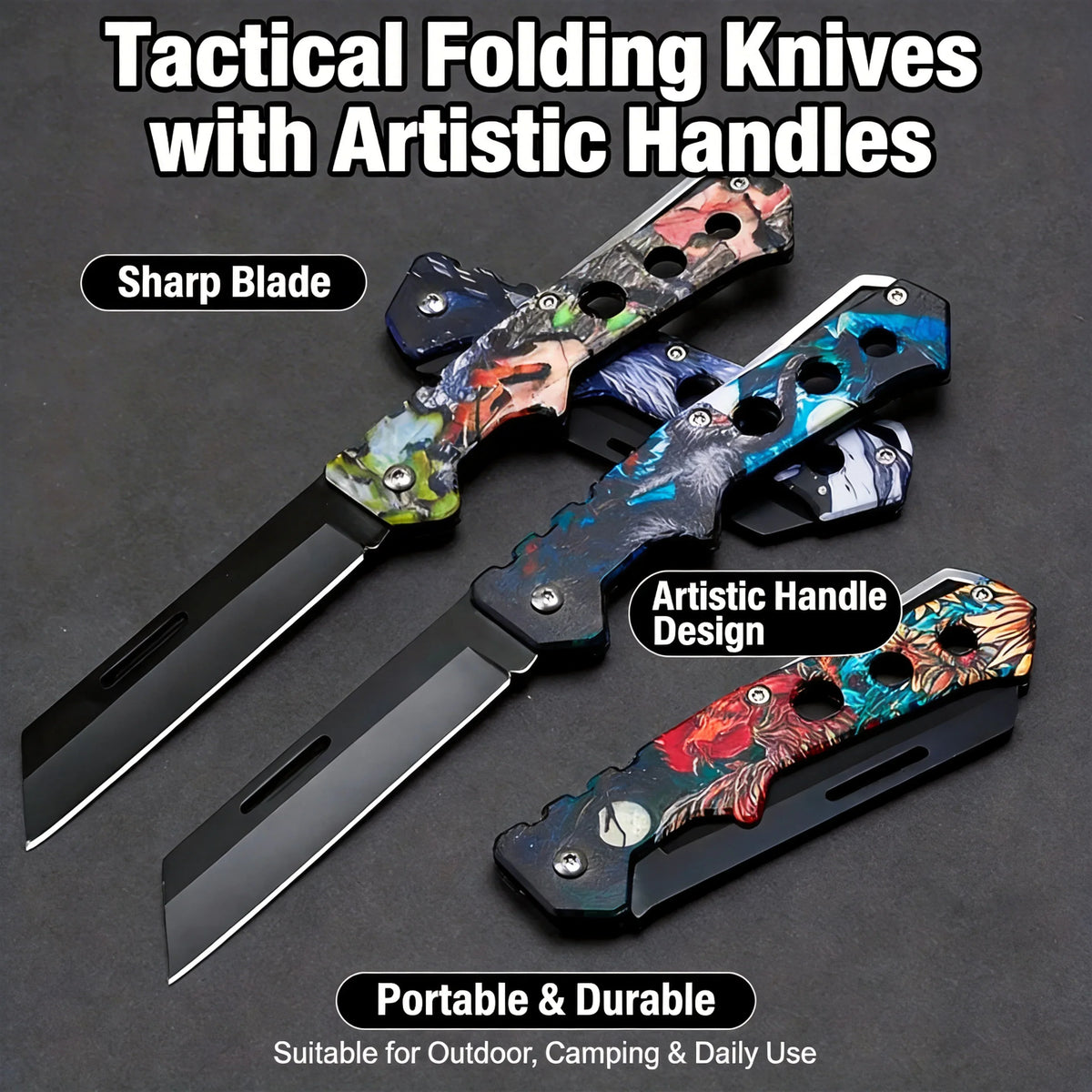 1PC Stainless Steel Folding Knife - Versatile Portable Paring Knife for Fruit, Vegetable Peeling, and Cooking