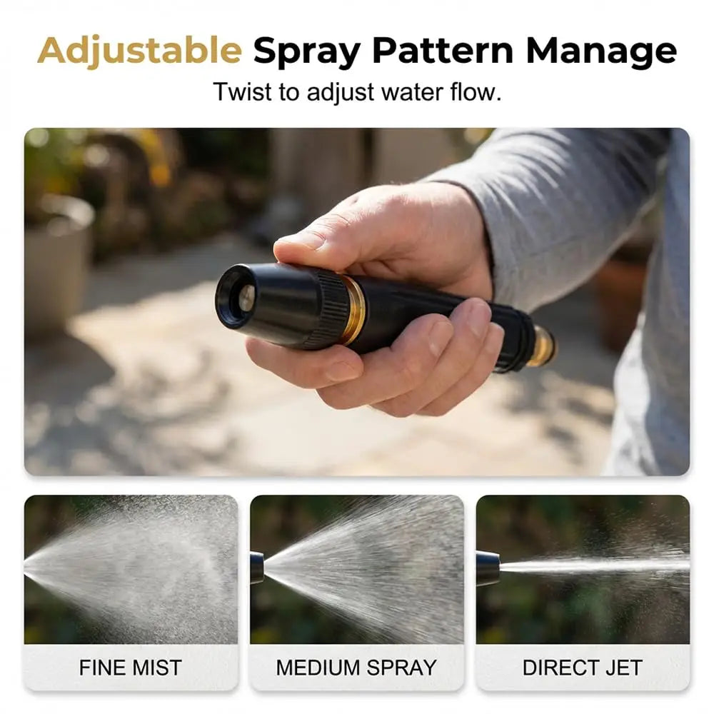 Home High-Pressure Car Wash Water Gun Car Wash Water Gun Garden Hose Sprayer for Watering Plants and Vegetables and Car Washing