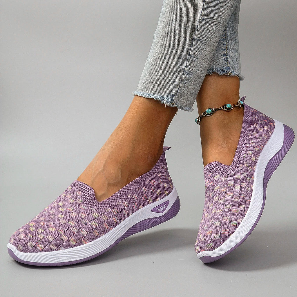 Women's summer breathable mesh flat shoes women's shoes casual sneakers shoes, clearance free shipping