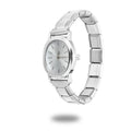 1PC High Quality Men Women's Stainless Steel Round Simple Watch Bracelet Bangle For Friend Wife Birthday Gift DIY Jewelry