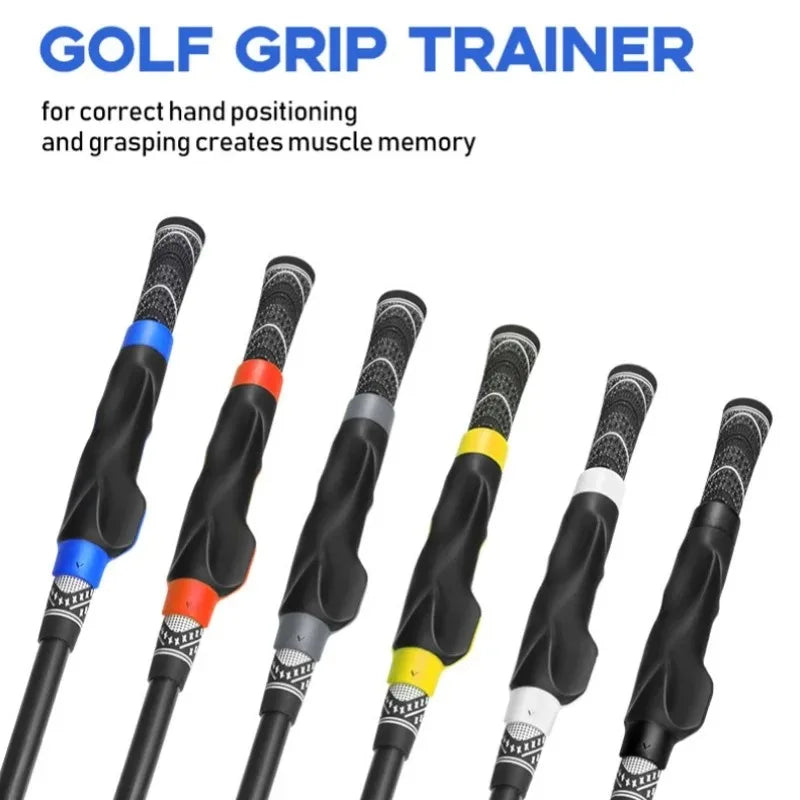 1PCS Portable Golf Grip Trainer, Lightweight Golf Training Aid, Convenient for Practice & Outdoor Golf Training