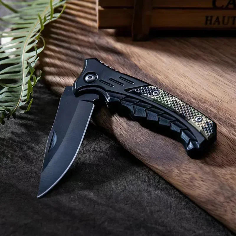 Folding Knife Outdoor Camping Survival Hunting Knife High-hardness Pocket Knives EDC Multitool Box Cutter Knife