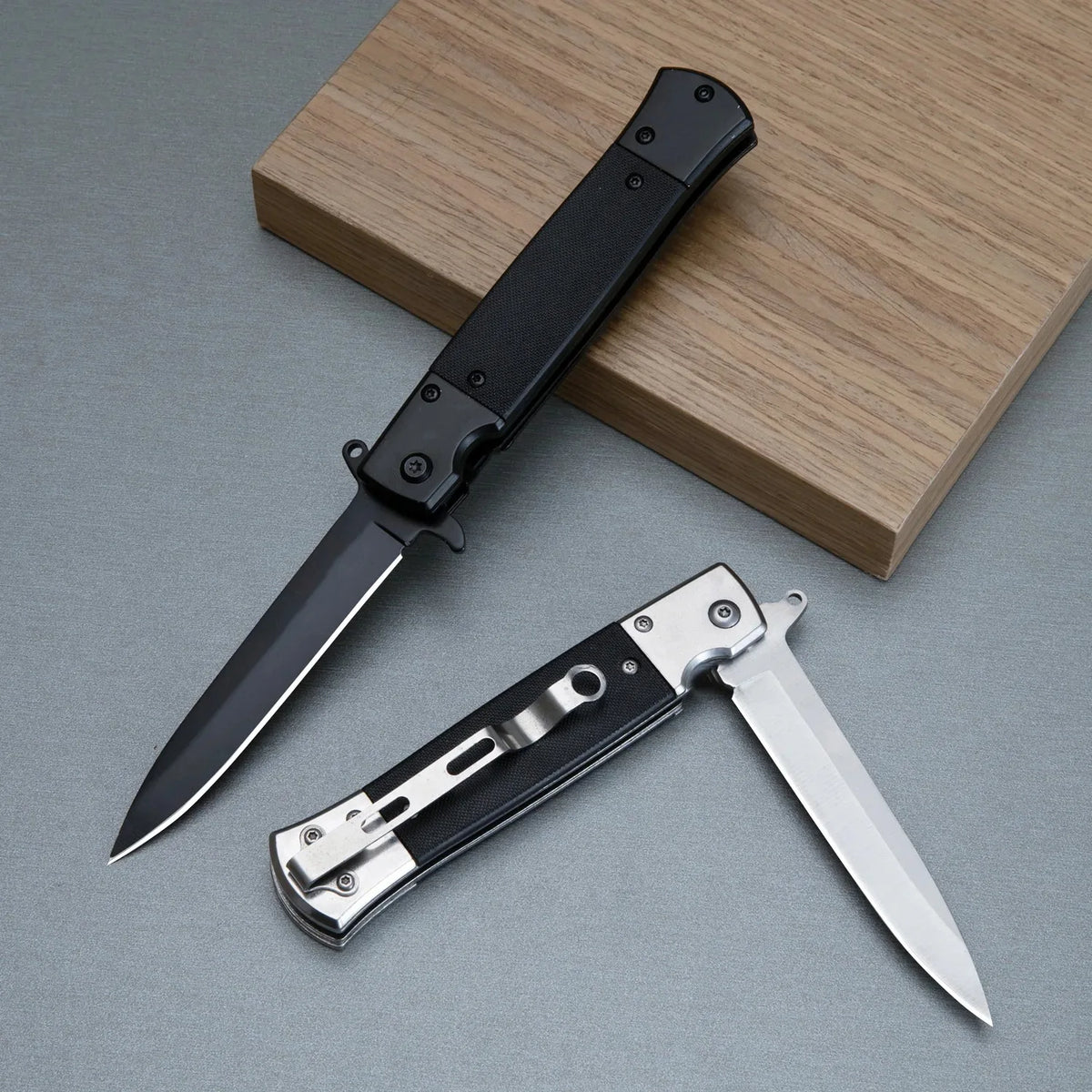 Portable Multifunctional Folding Knife, High Hardness Stainless Steel EDC Tool for Outdoor Camping Hiking Fishing